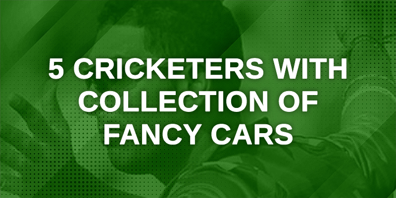 Cricketers with collection of fancy Cars