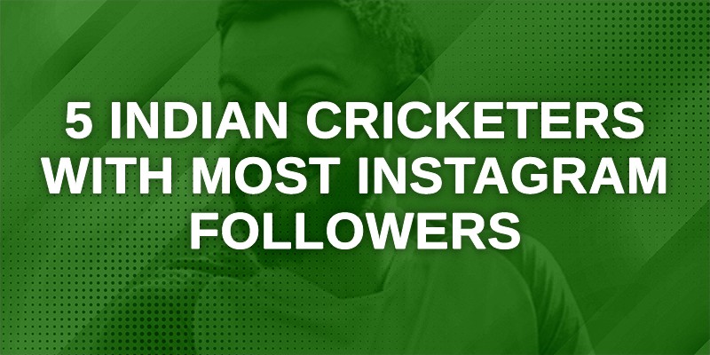 Indian Cricketers with most Instagram followers