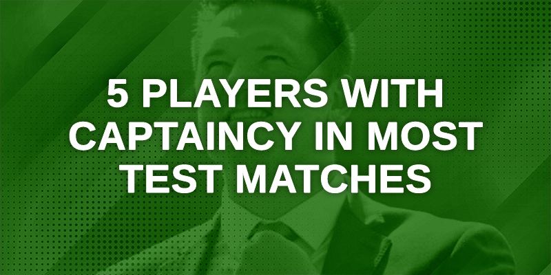 Players with captaincy in most Test Matches