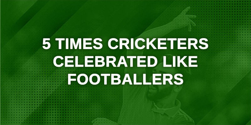 Five Times Cricketers Celebrated Like Footballers