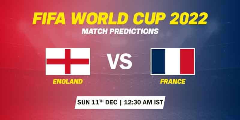 England vs France Prediction - FIFA World Cup 2022