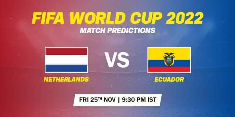 Netherlands vs Ecuador in FIFA World Cup 2022.