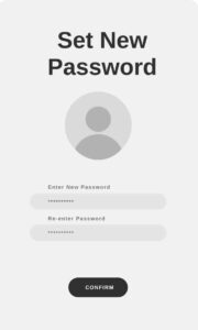 Changing personal details guide - changing password