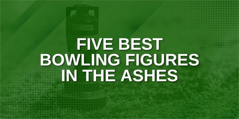 Five best bowling figures in the Ashes
