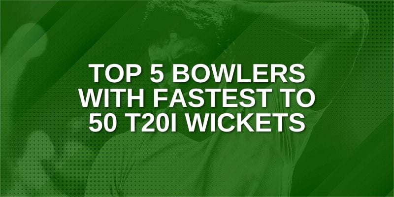 Top 5 Bowlers with fastest to 50 T20i wickets