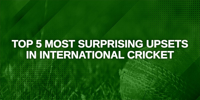 Top 5 most surprising upsets in international cricket