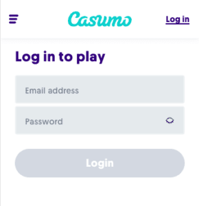 casumo registration