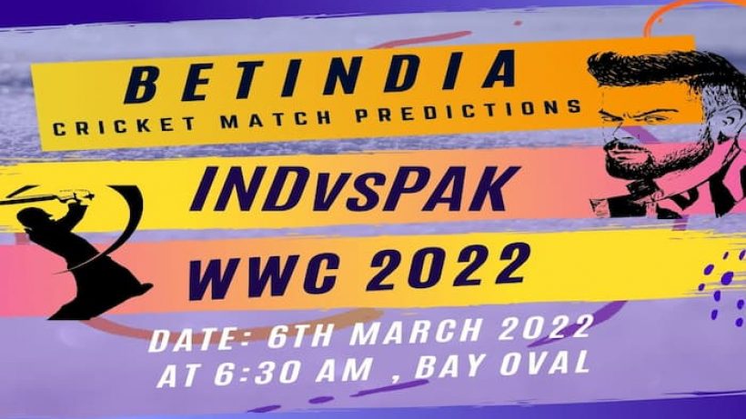 INDvsPAK WWC 2022 prediction
