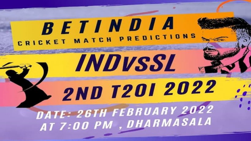 INDvsSL 2nd T20I 2022 predictions