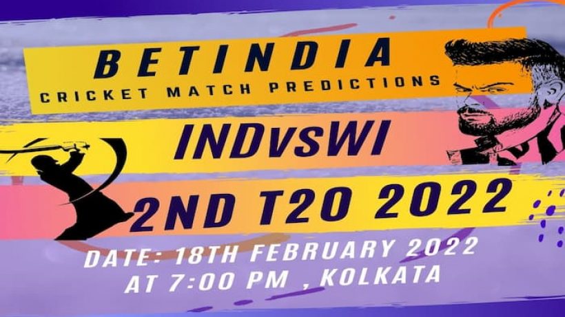 INDvsWI 2nd T20 2022 Prediction
