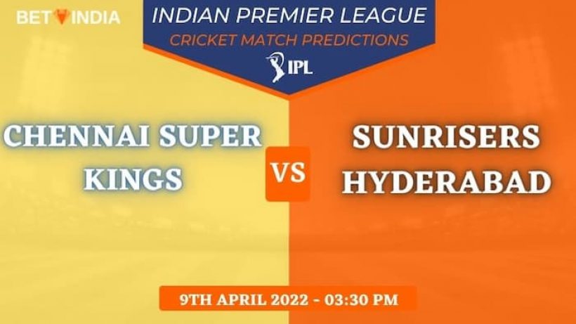 CSK vs SRH IPL 2022 Predictions