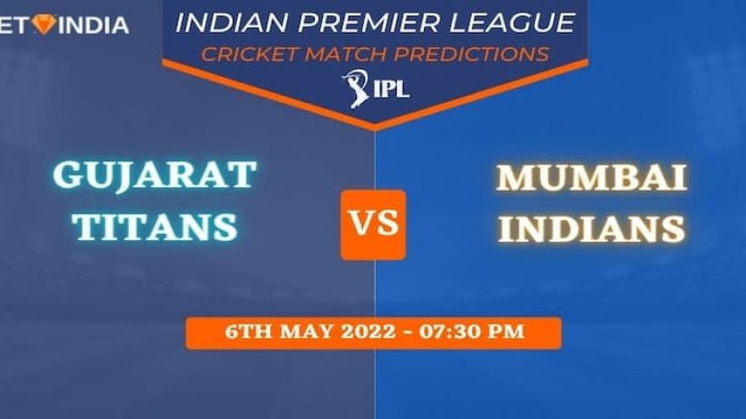 GT vs MI IPL 2022 Predictions