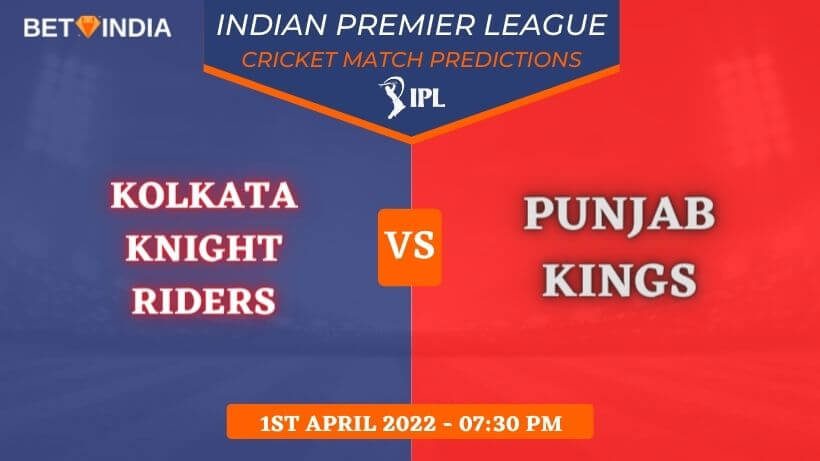KKR vs PBKS IPL 2022 Prediction