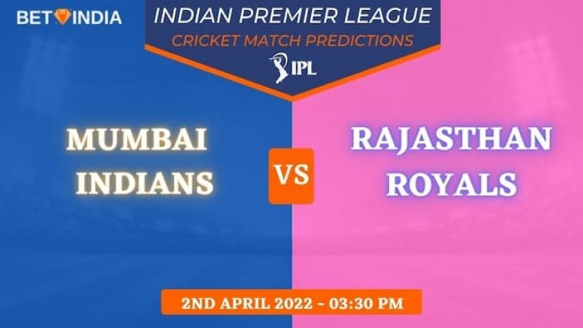 MI vs RR IPL 2022 Prediction