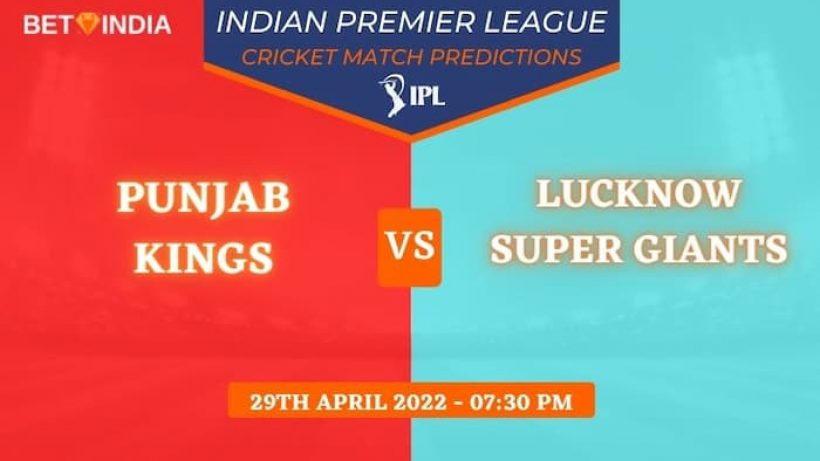 PBKS vs LSG IPL 2022 Predictions