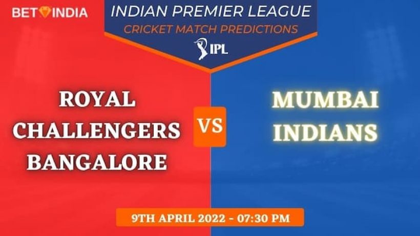 RCB vs MI IPL 2022 Predictions