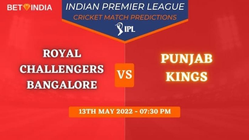 RCB vs PBKS IPL 2022 Prediction