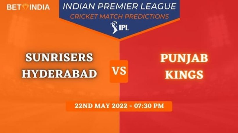 SRH vs PBKS IPL 2022 PRedictions