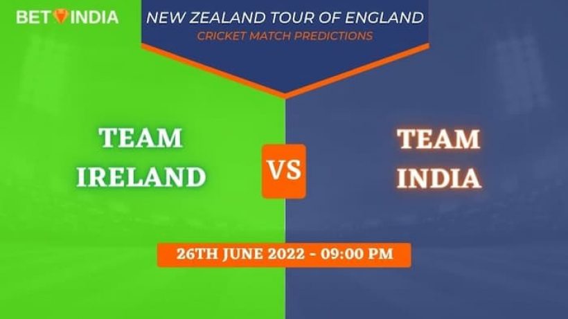 IRE vs IND 1st T20I 2022 Prediction