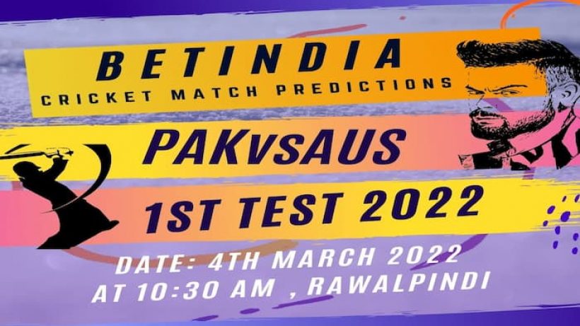PAKvsAUS 1st test 2022 match
