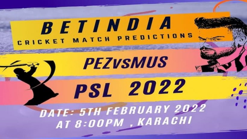 PEZvsMUS PSL 2022 betting odds