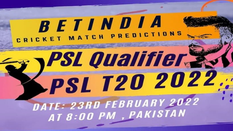 PSL 2022 qualifier match odds