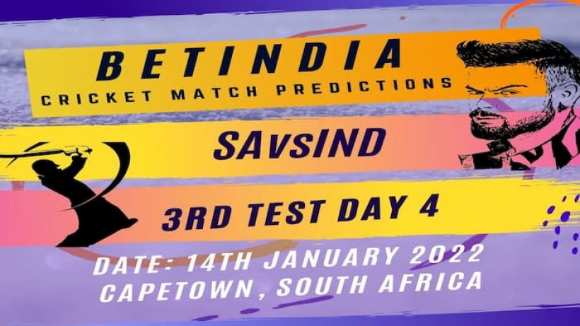 SAvsIND 3rd test day 4 match