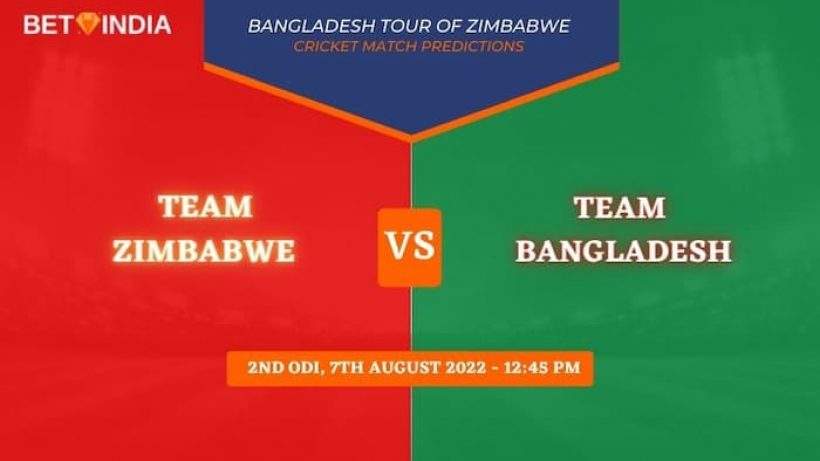 ZIM vs BAN 2nd ODI 2022 Predictions