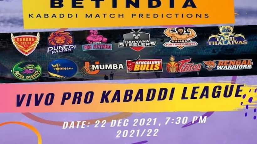 pro kabaddi league 2021 predictions