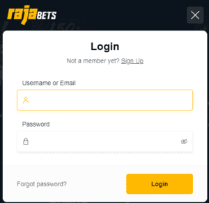 rajabets overloaded withdrawals login