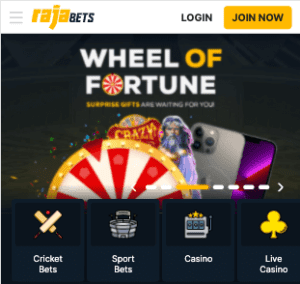 rajabets casino bonus code