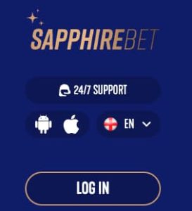 sapphirebet account login