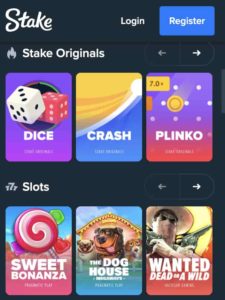 stake online casino bet